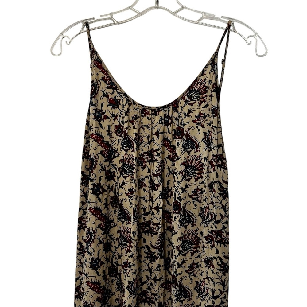 Flynn Skye Scoop Back Spaghetti Strap High Low Printed Maxi Dress Stitch Fix USA - Picture 6 of 16